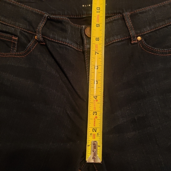 Elie Tahari Jeans Classic Flare Long - Picture 9 of 10